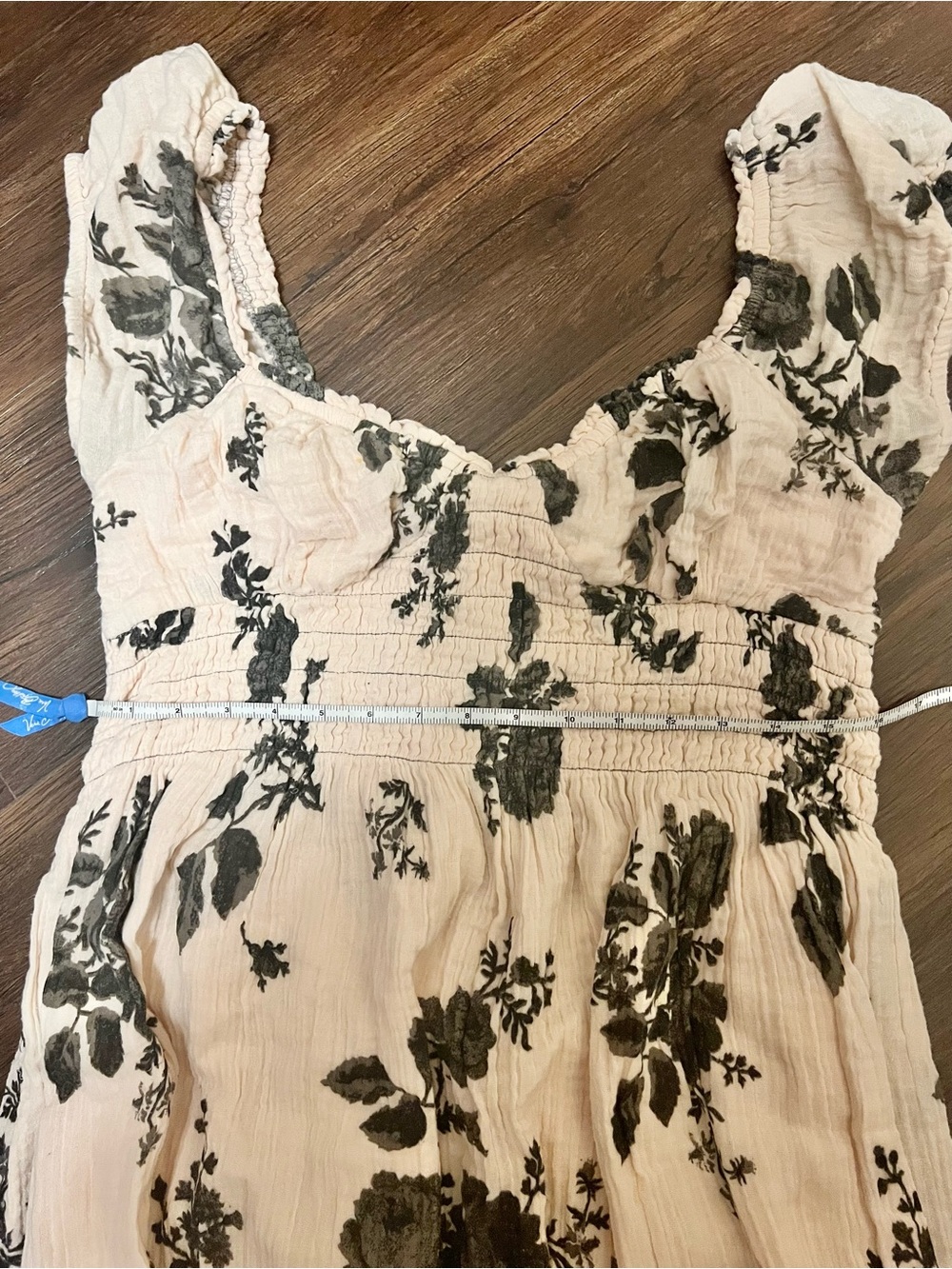 Free People pink Maxi Dress with Black Floral Print - Picture 13 of 14